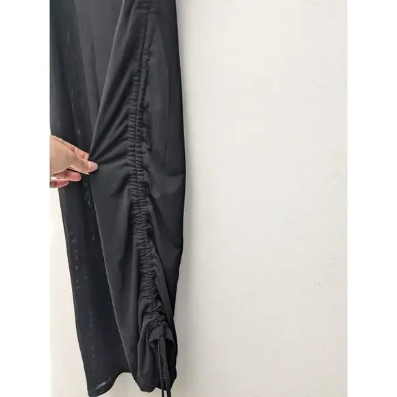 Free People Corset Convertible Mesh Bodycon Dress Black Size S Small NWT - Picture 9 of 12